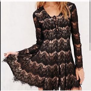 Holiday urban outfitters little black dress